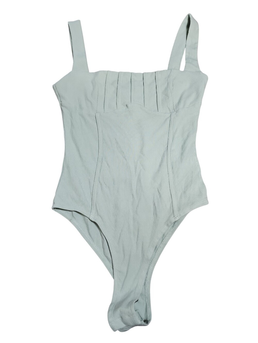 Hello Molly Mint Ribbed Bodysuit Nwt Size‎ 6
